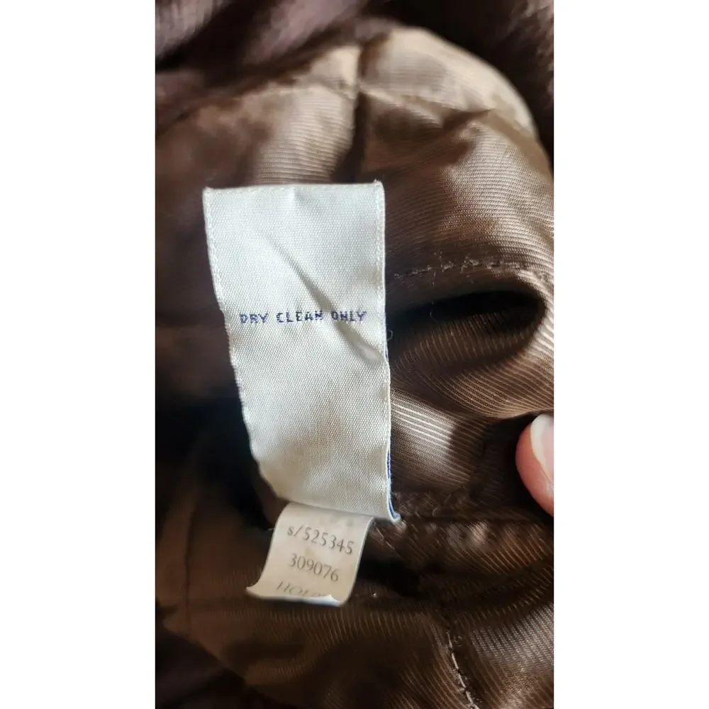 VTG Y2K Girls Old Navy Babydoll Peacoat Jacket Winter Coat Small 90s Retro K83